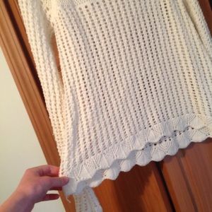 American rag white knitted sweater.